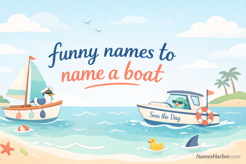 funny names to name a boat