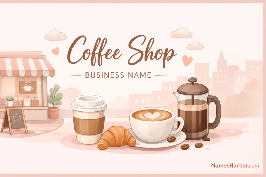 coffee shop business name