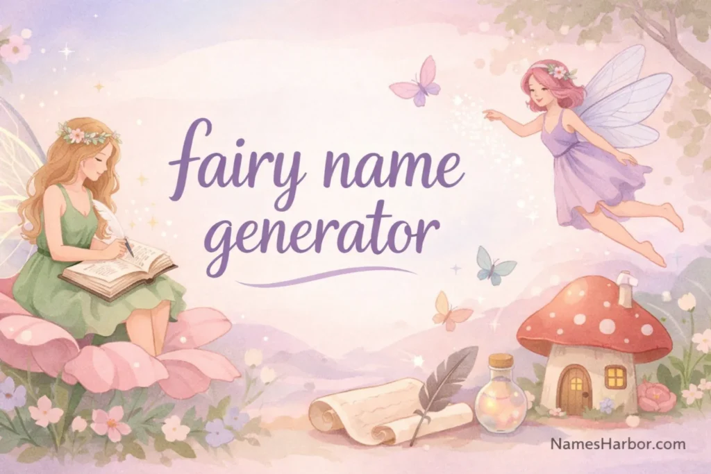 fairy name generator