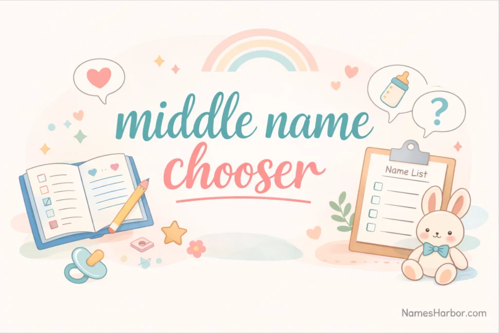middle name chooser