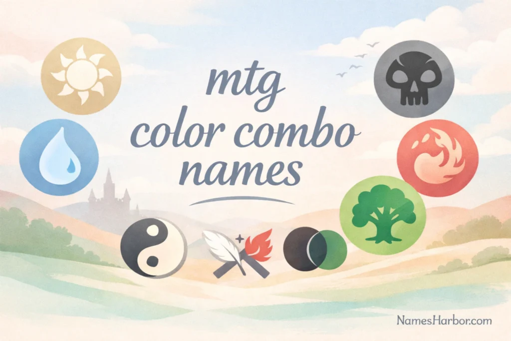 mtg color combo names