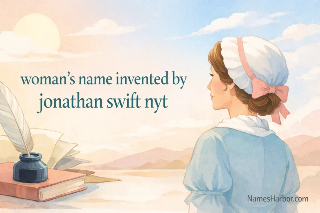 woman's name invented by jonathan swift nyt