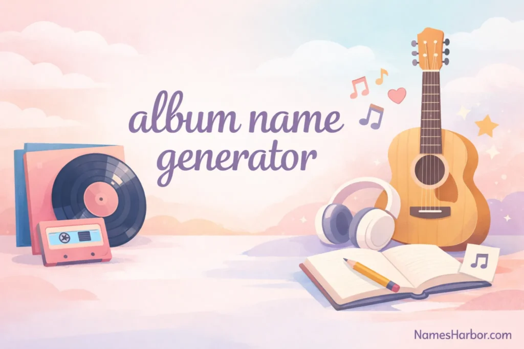album name generator