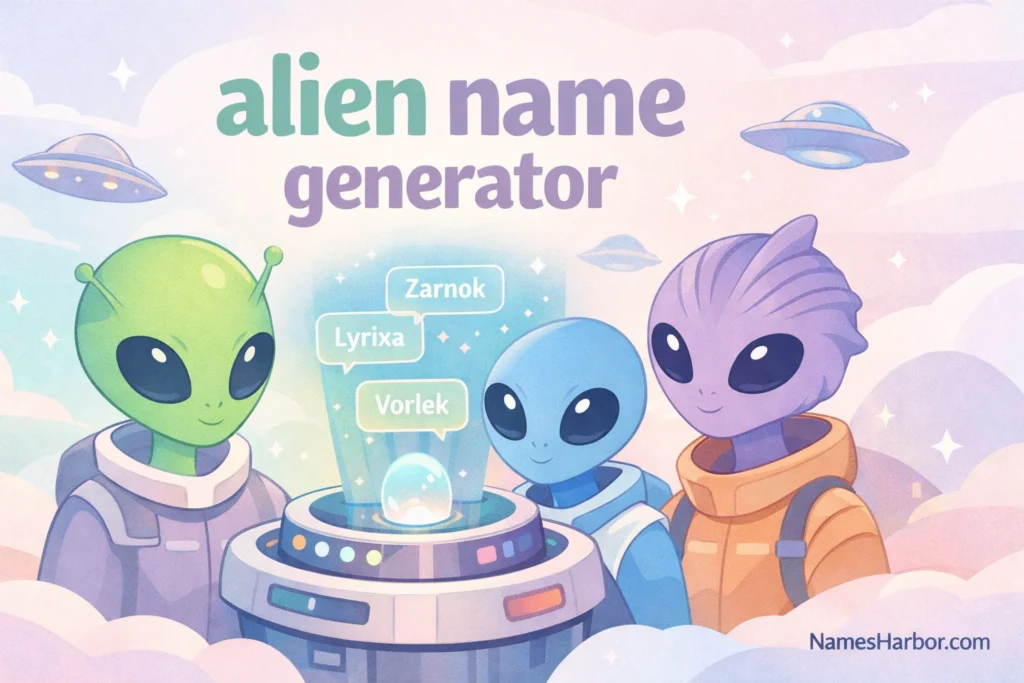 alien name generator