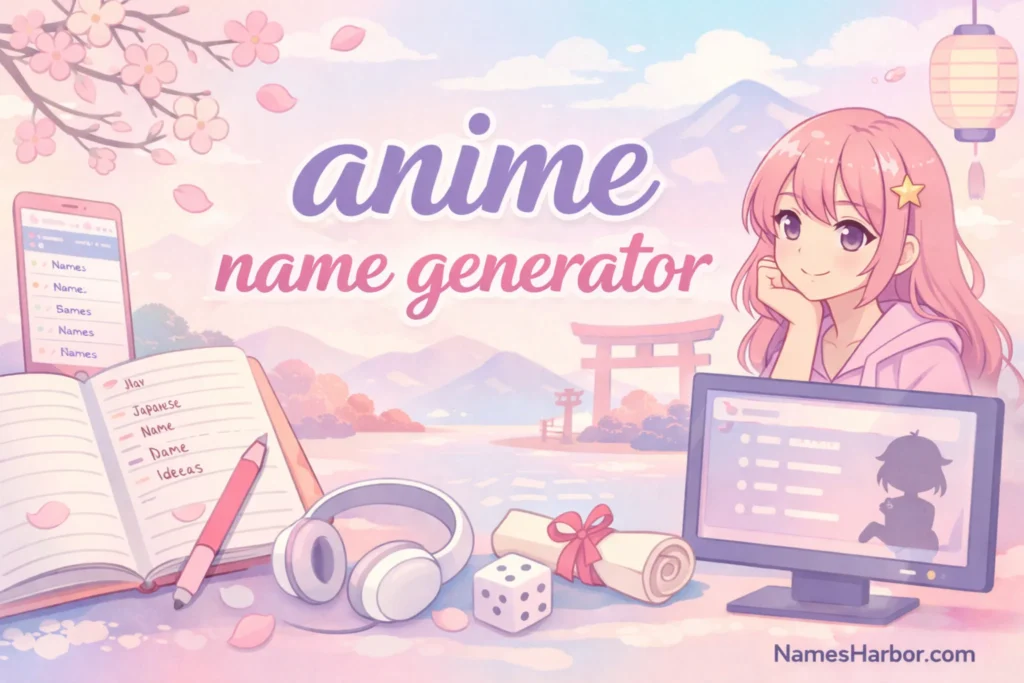 anime name generator