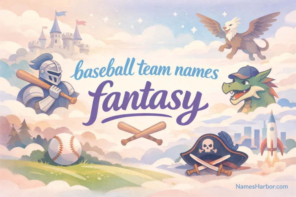 baseball team names fantasy