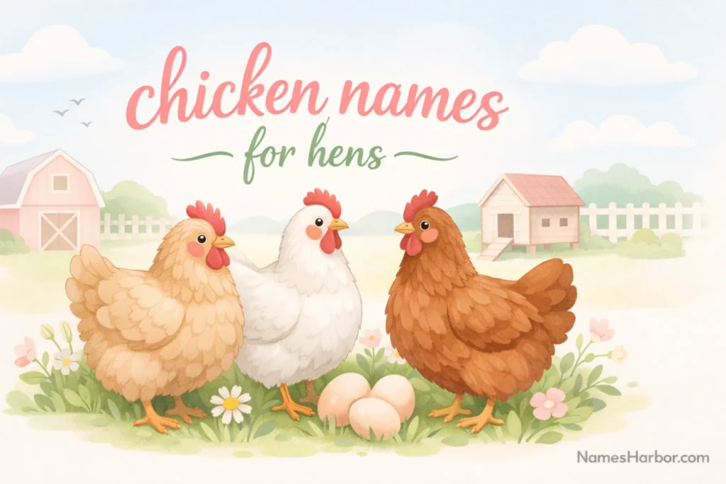 chicken names for hens