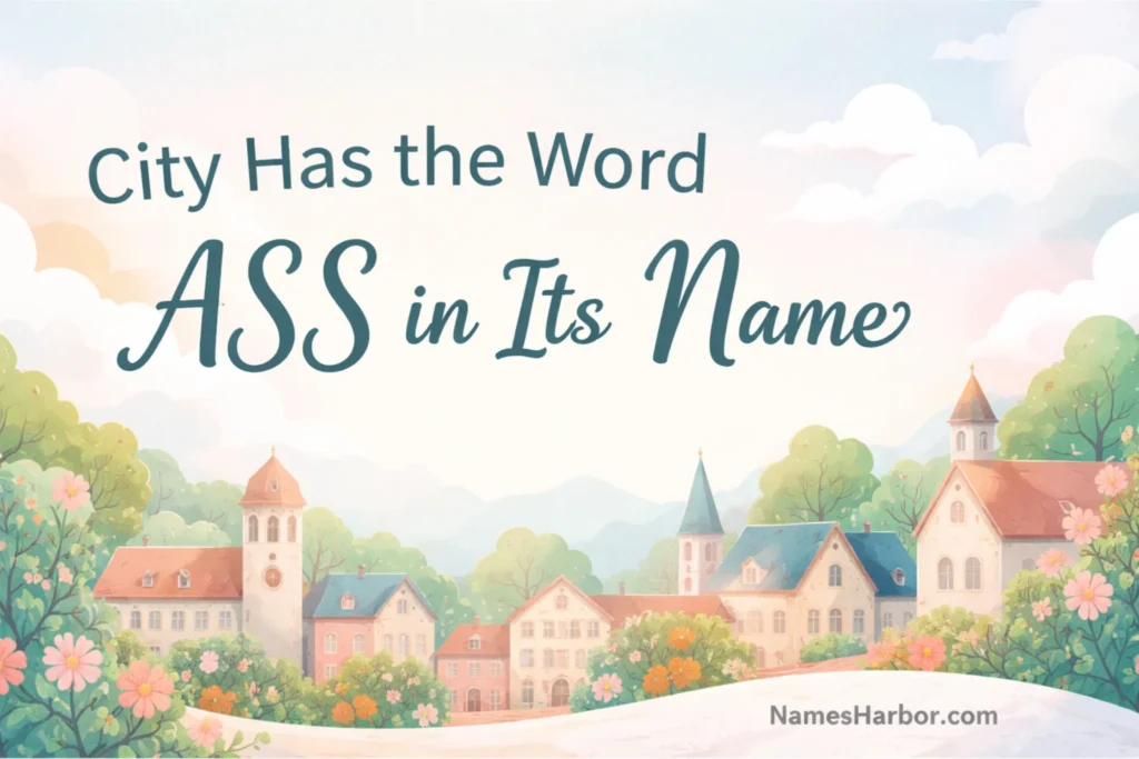 city has the word ass in its name