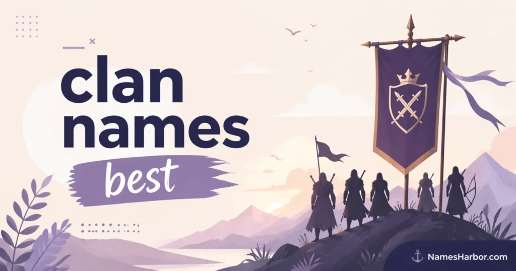 clan names best