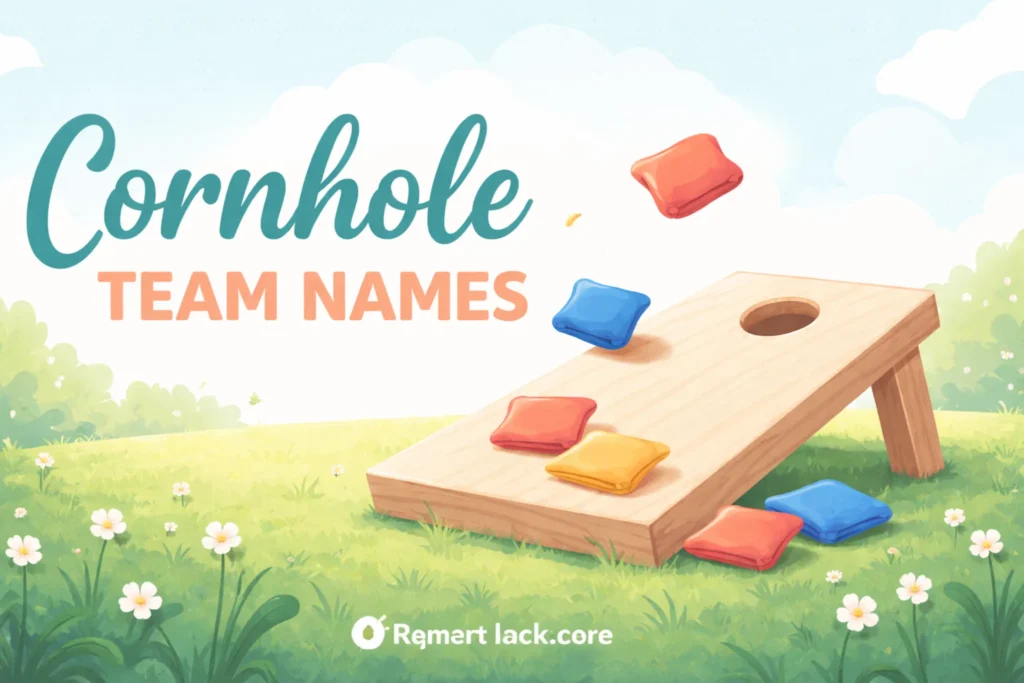 cornhole team names