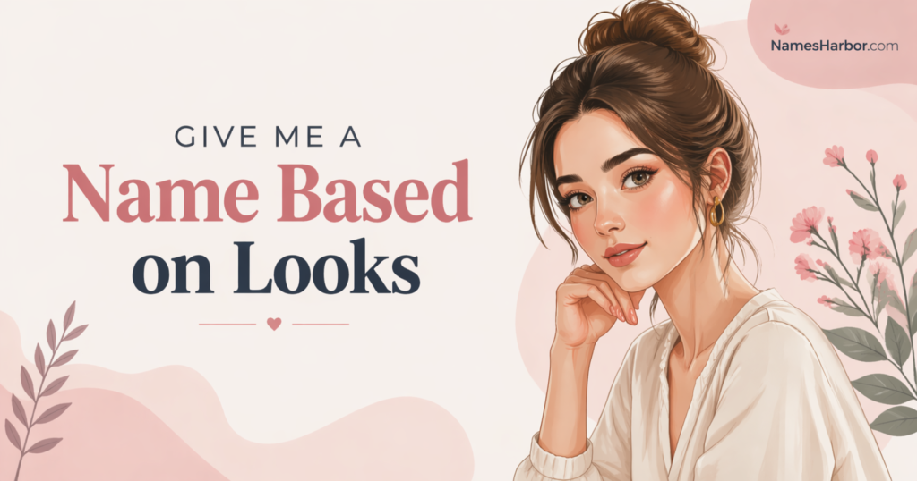 give me a name based on looks