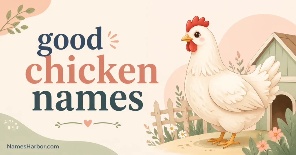 good chicken names