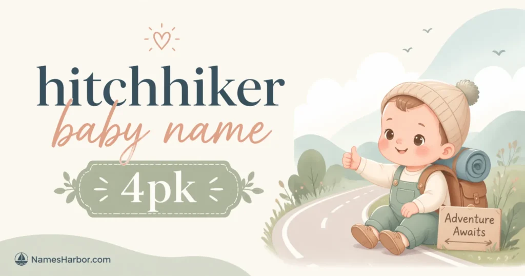 hitchhiker baby name 4pk