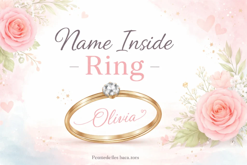 name inside ring
