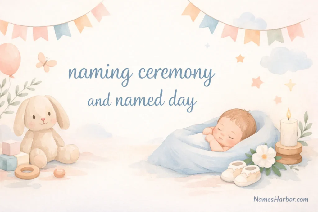 naming ceremony and named day
