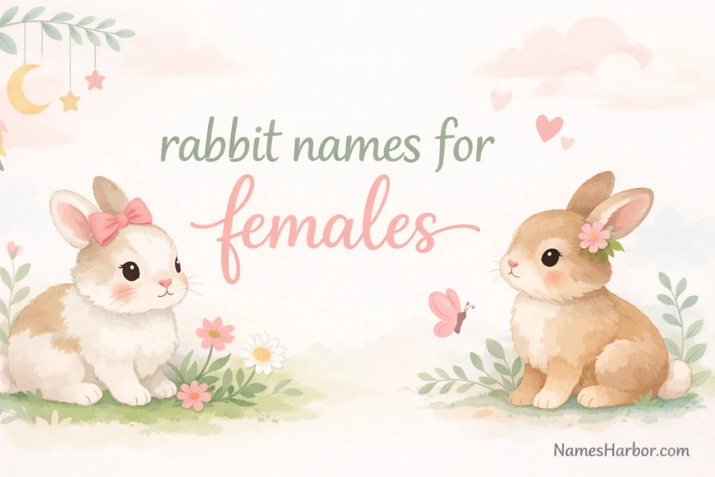 rabbit names for females
