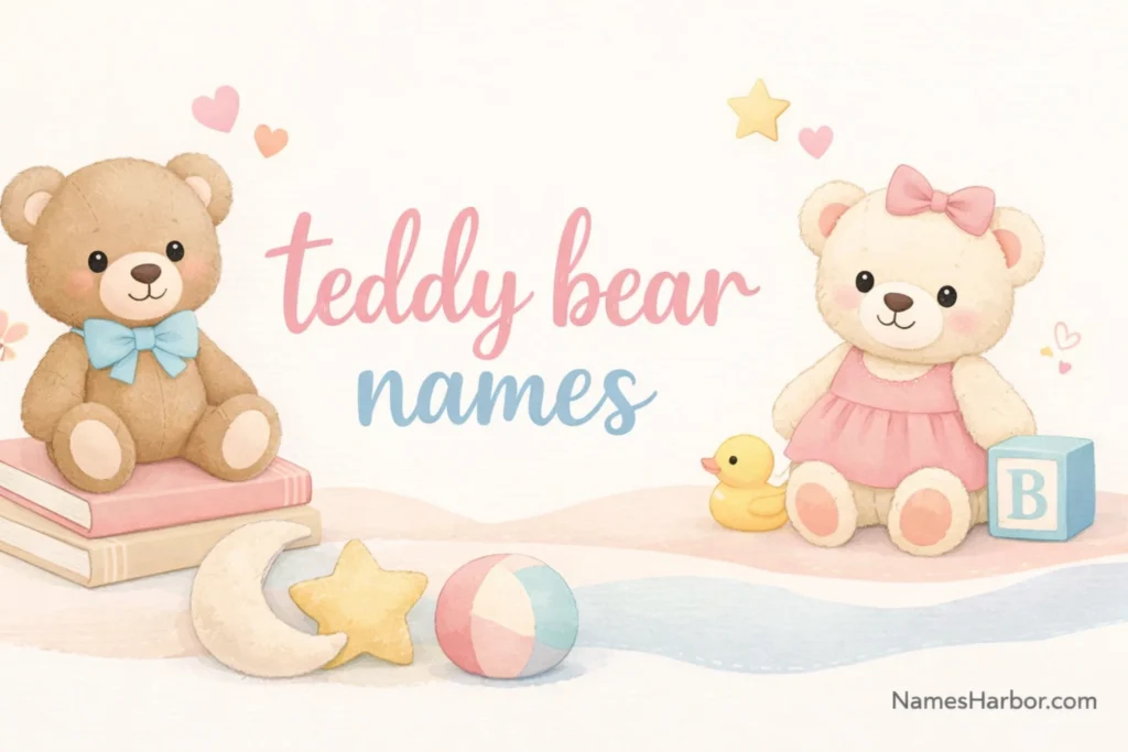 teddy bear names