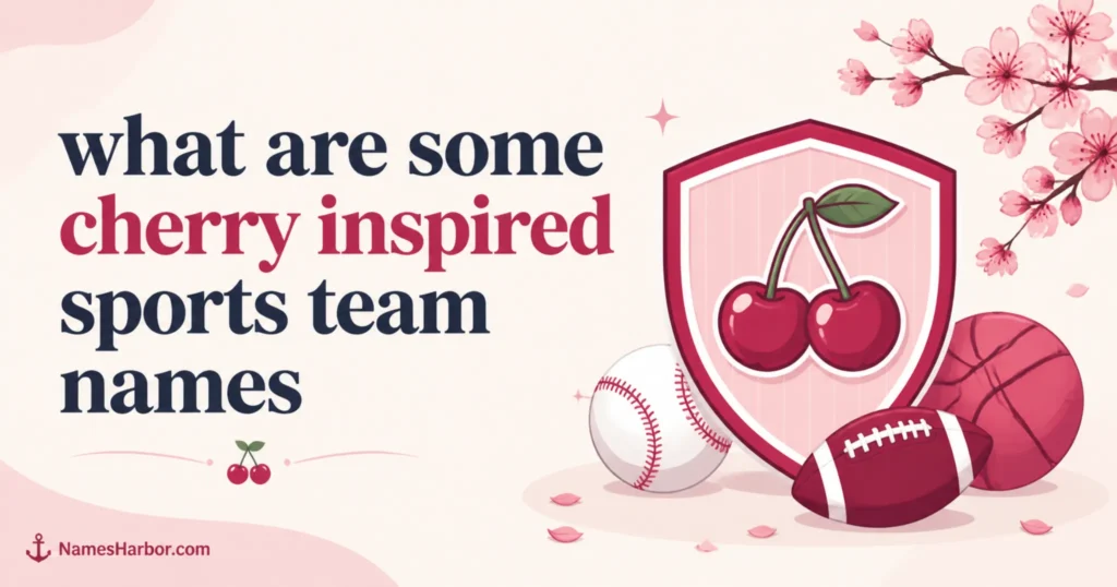 what are some cherry inspired sports team names