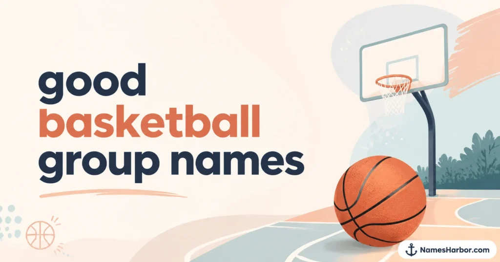 good basketball group names
