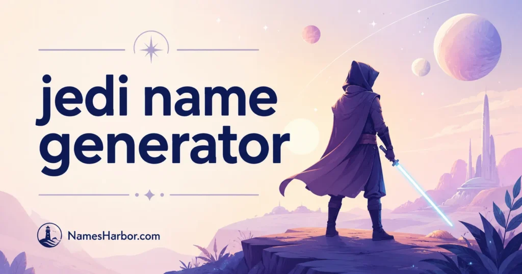 jedi name generator