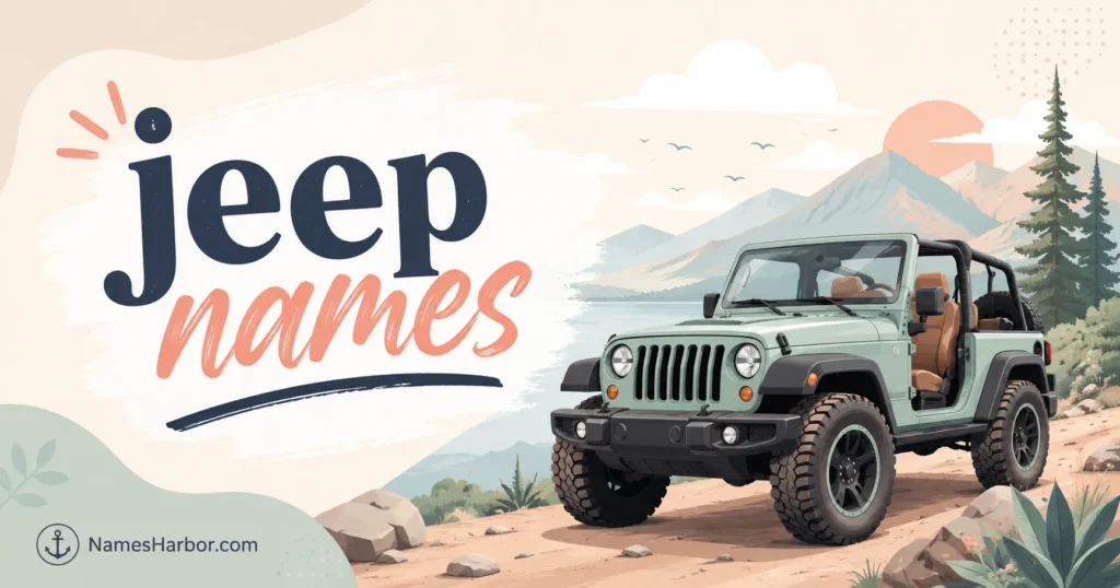 jeep names