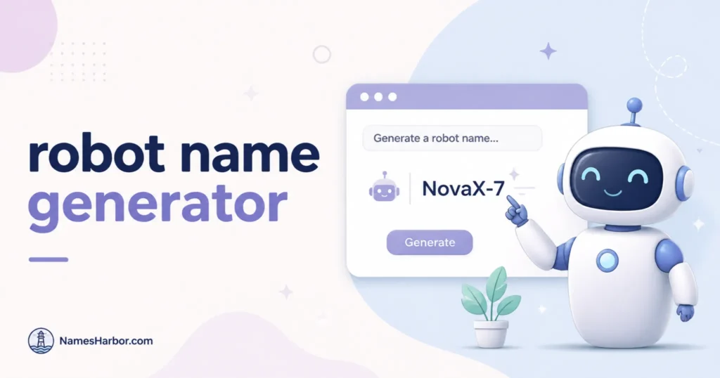 robot name generator