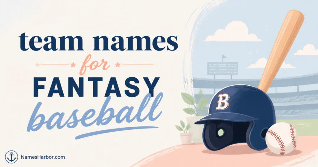 team names for fantasy baseball