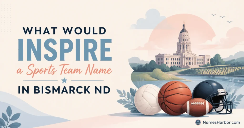 what would inspire a sports team name in bismarck nd